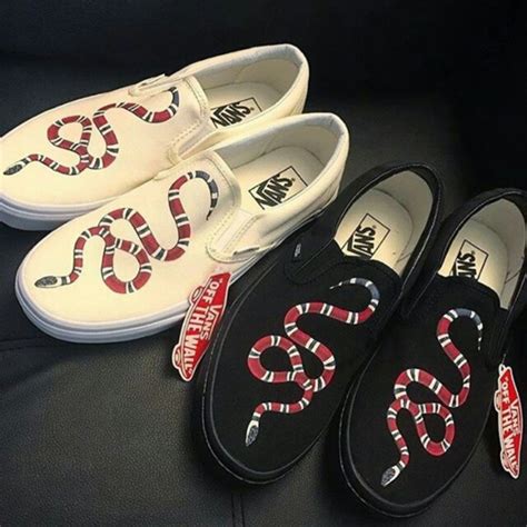 gucci vans snake|gucci town x vans.